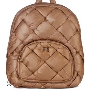 New Sam Edelman Jianna Woven Nylon Large Backpack